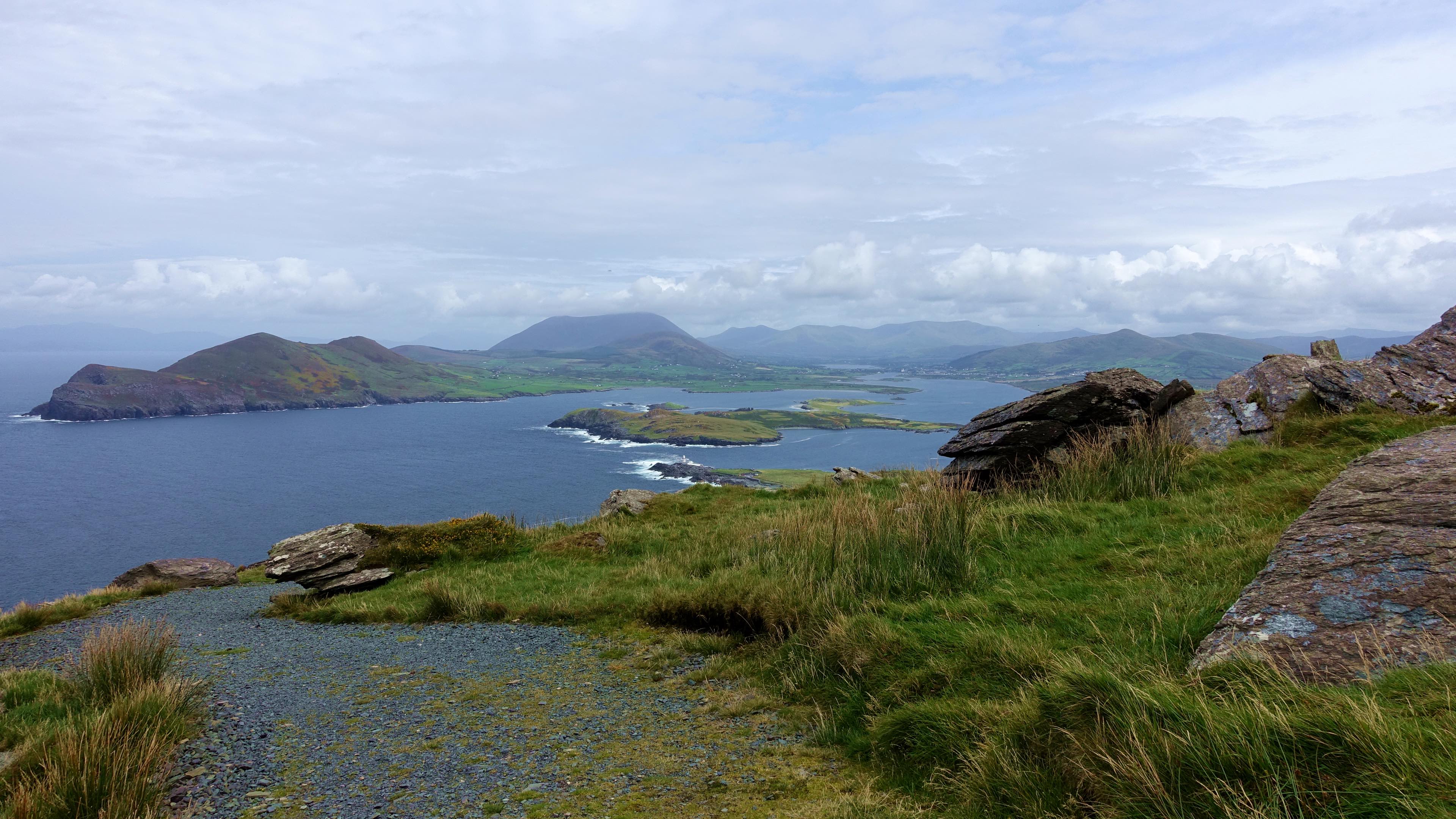 A view of the costline from Geokaun mountain